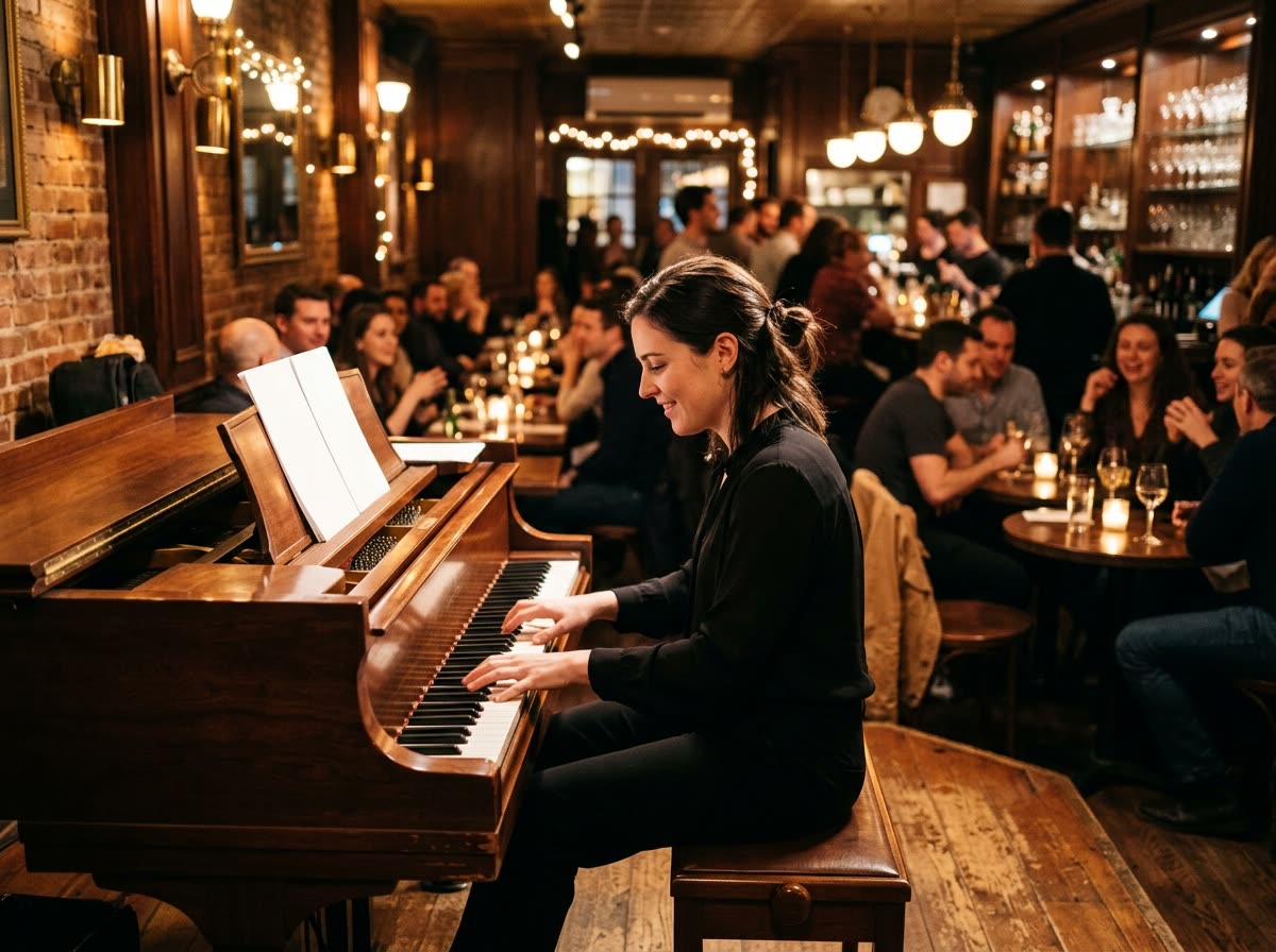 Live Piano Bar near North Las Vegas